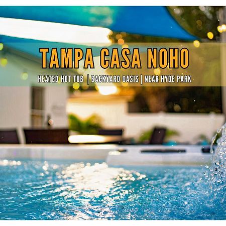 Casa Noho In Central Tampa, Hot Tub, Near Hyde Park Exteriör bild
