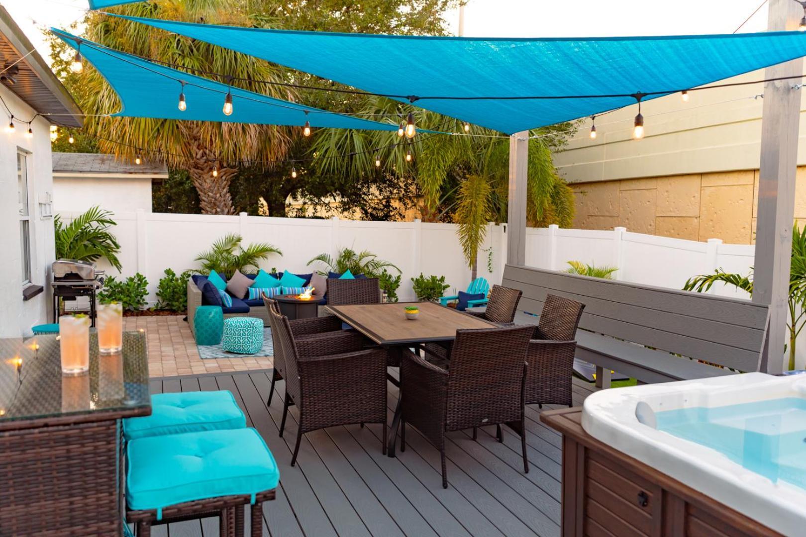 Casa Noho In Central Tampa, Hot Tub, Near Hyde Park Exteriör bild